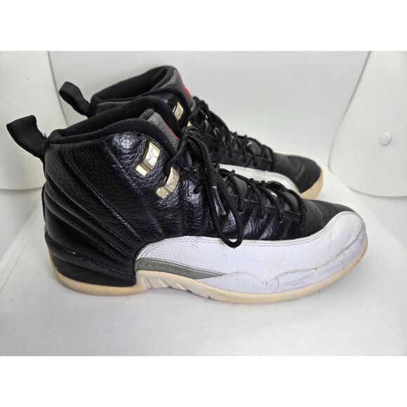 Air Jordan 12 Retro “Playoff” 2022 Shoes Men’s 10 Black White Athletic Sneakers main image 3